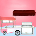 mexican electric used mobile supermarket push ice cream cart for sale